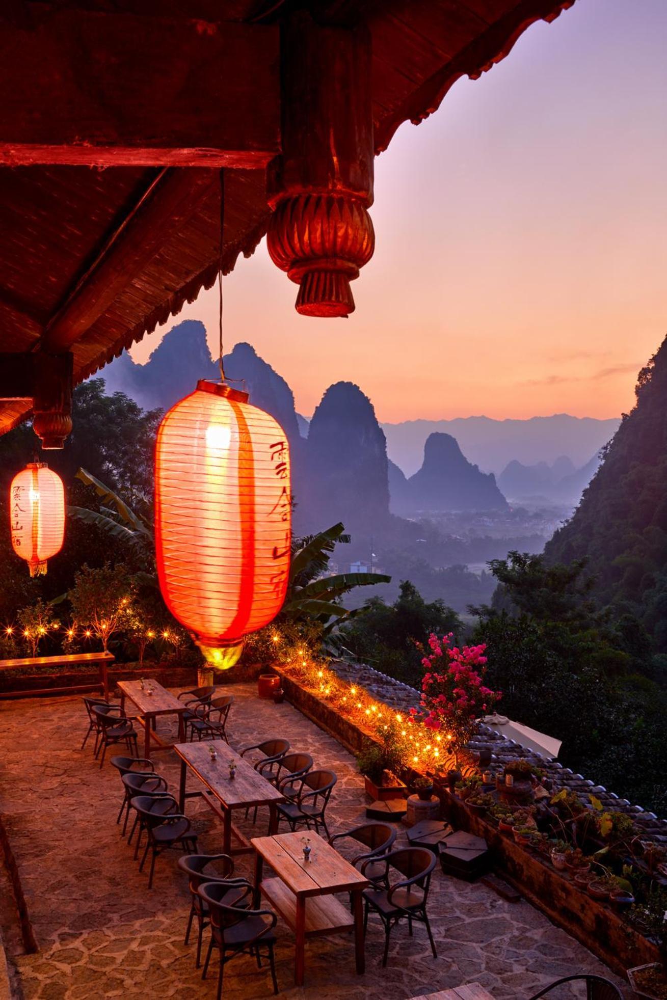 Yangshuo Yunshe Mountain Guesthouse Dış mekan fotoğraf