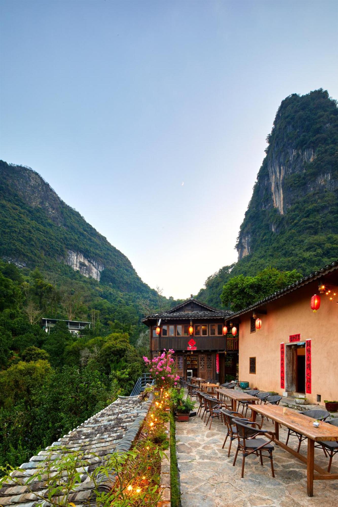 Yangshuo Yunshe Mountain Guesthouse Dış mekan fotoğraf