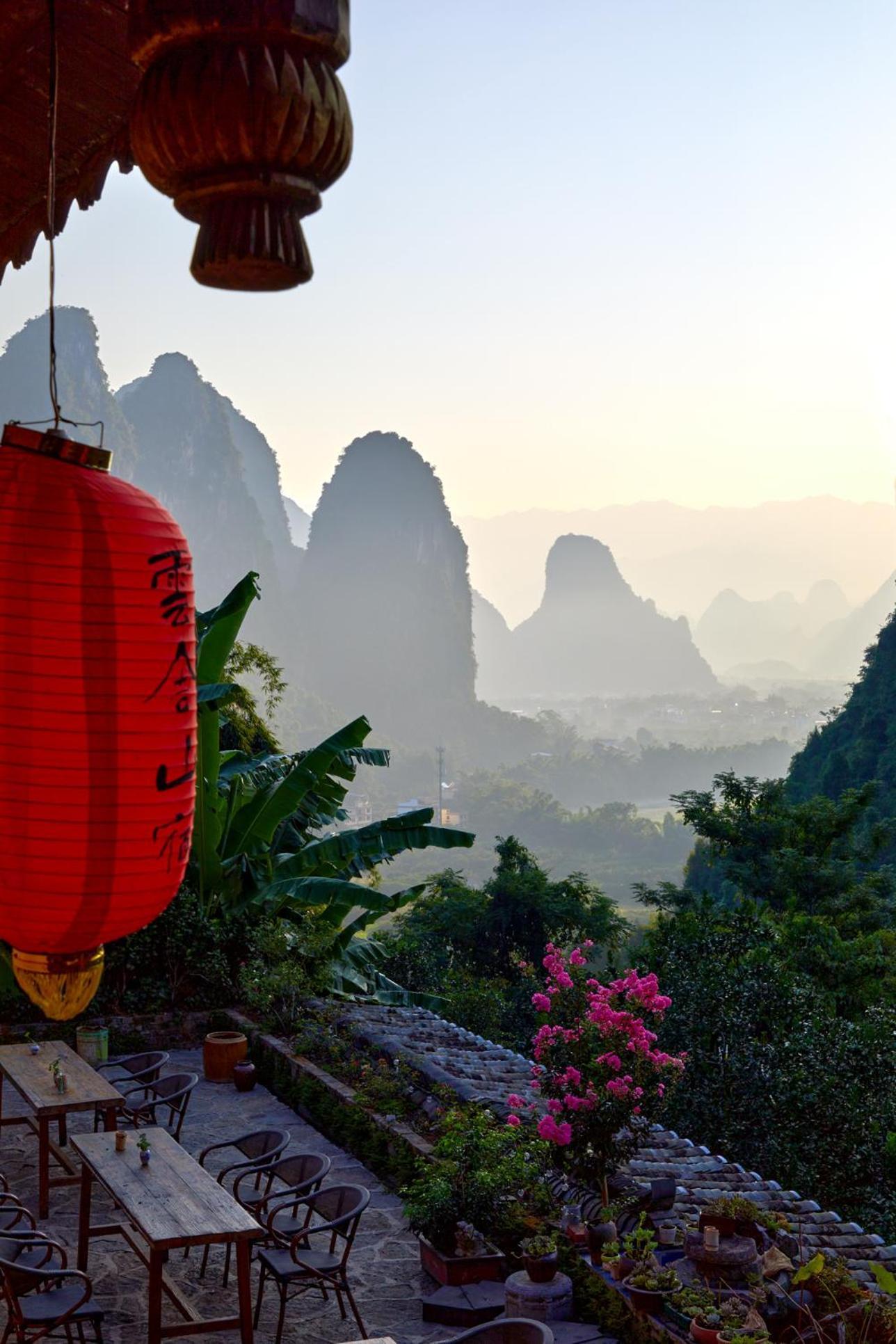 Yangshuo Yunshe Mountain Guesthouse Dış mekan fotoğraf