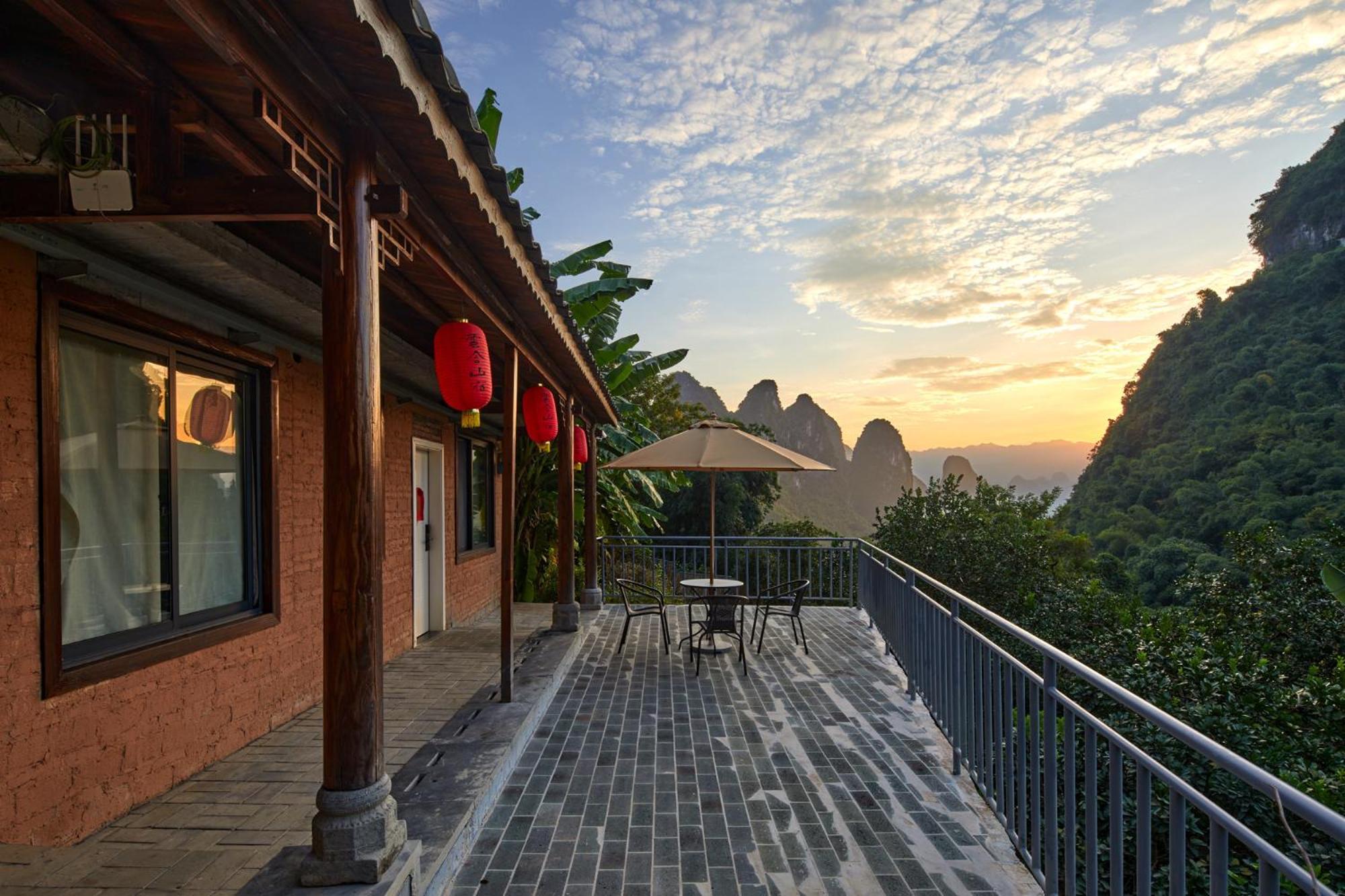 Yangshuo Yunshe Mountain Guesthouse Dış mekan fotoğraf
