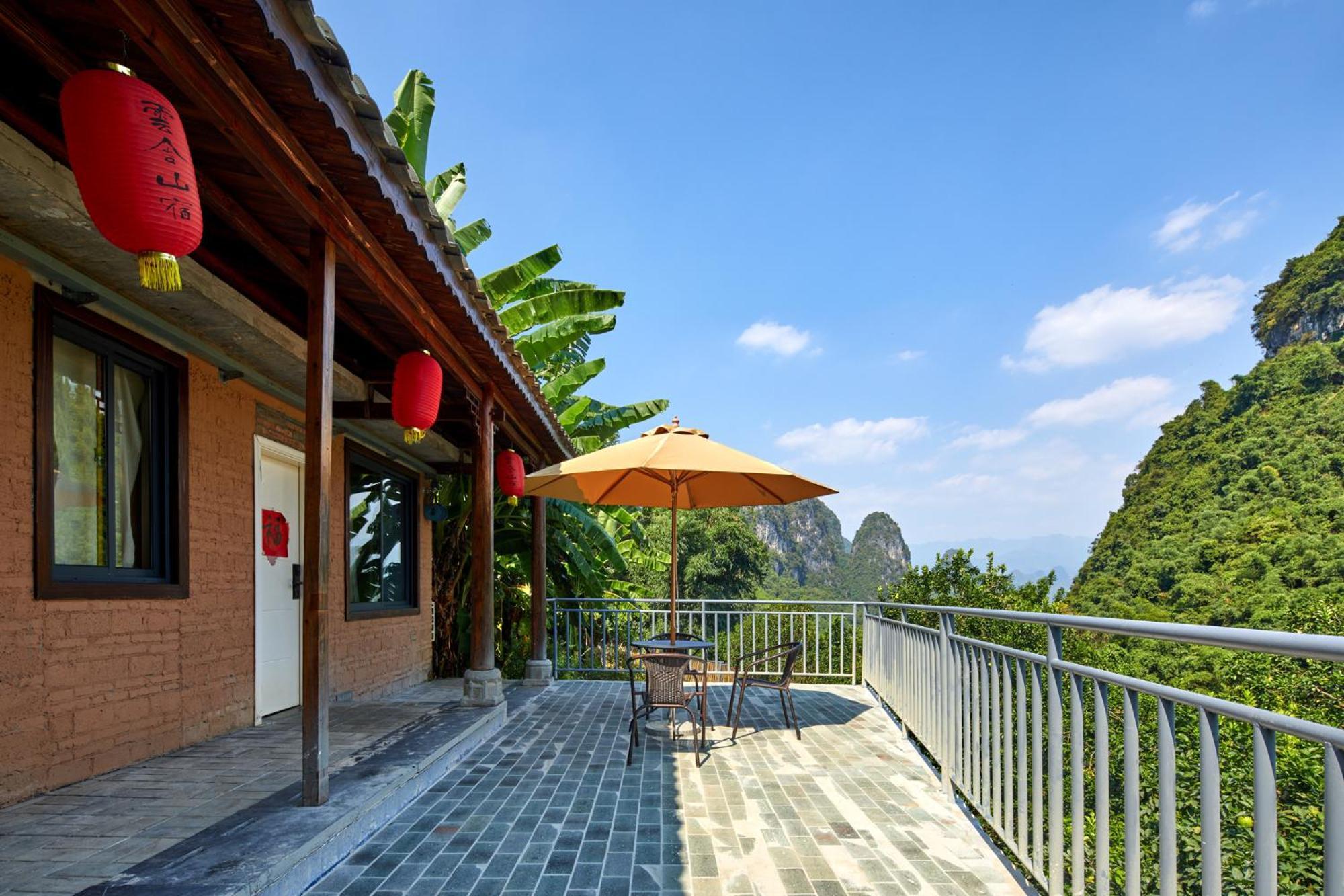 Yangshuo Yunshe Mountain Guesthouse Dış mekan fotoğraf