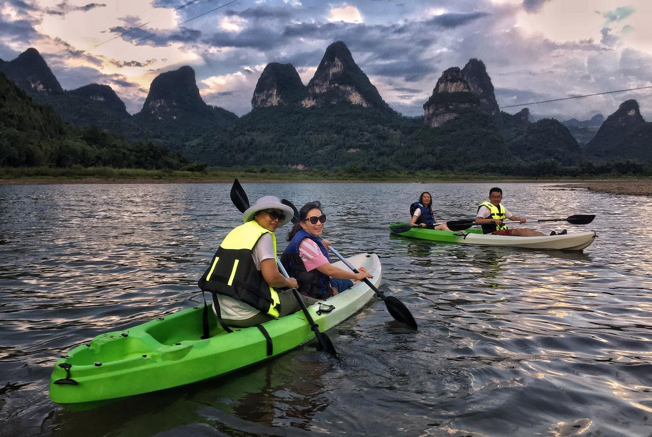 Yangshuo Yunshe Mountain Guesthouse Dış mekan fotoğraf