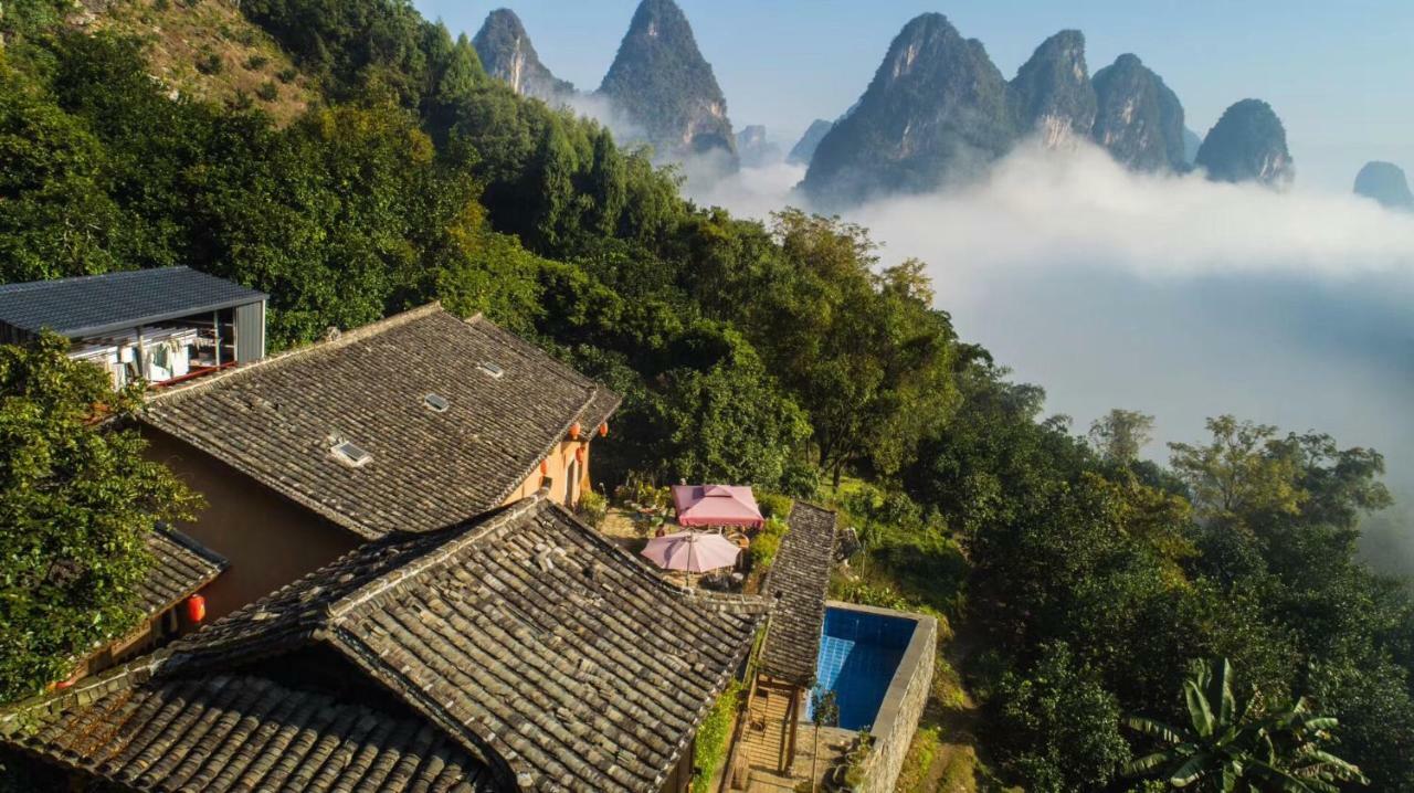 Yangshuo Yunshe Mountain Guesthouse Dış mekan fotoğraf